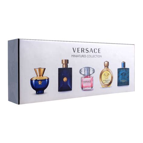 versace miniaturen geschenkset|versace mini perfume set men.